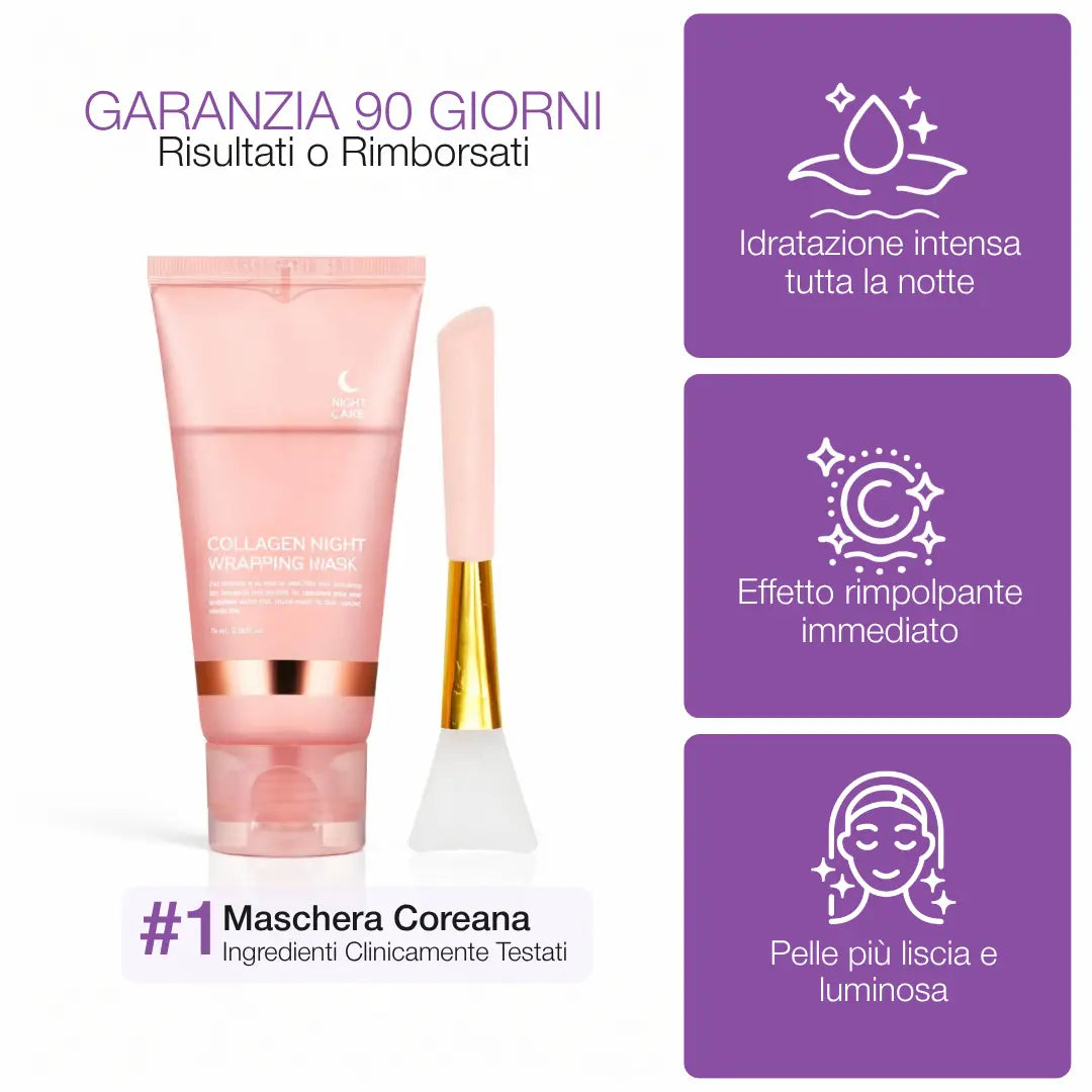 Maschera Notte al Collagene